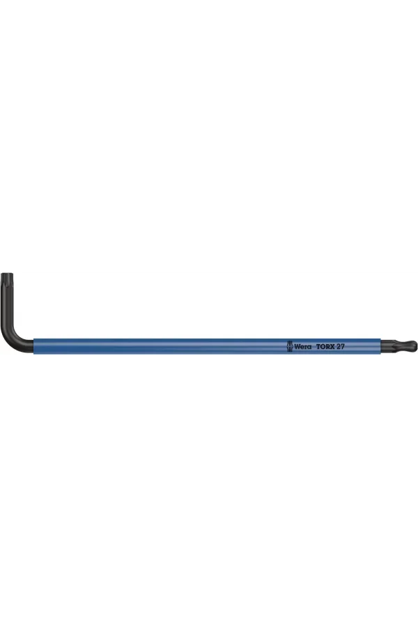 Wera 967 SPKL TORX® BO Renkli Allen Anahtar, TX 27 x 112 mm