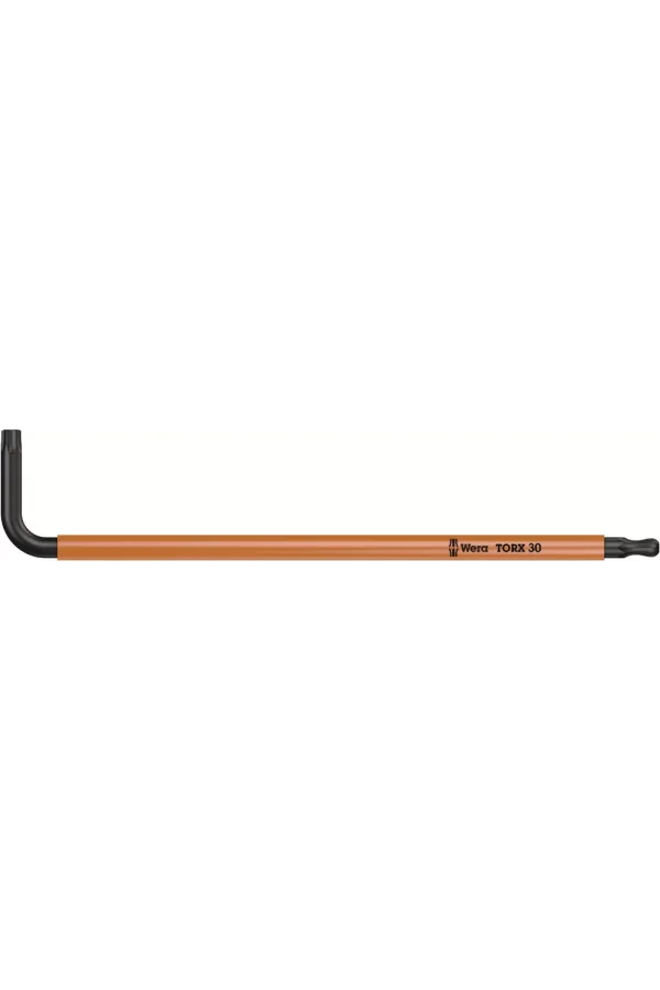 Wera 967 SPKL TORX® BO Renkli Allen Anahtar, TX 30 x 122 mm