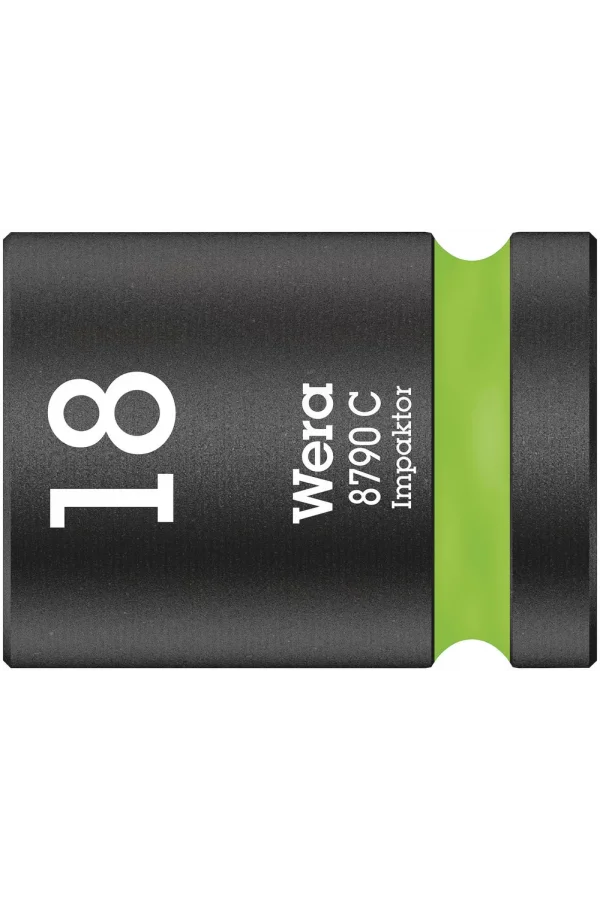 Wera 8790 C Impaktor Lokma, 1/2 Soketli, 18 x 38 mm