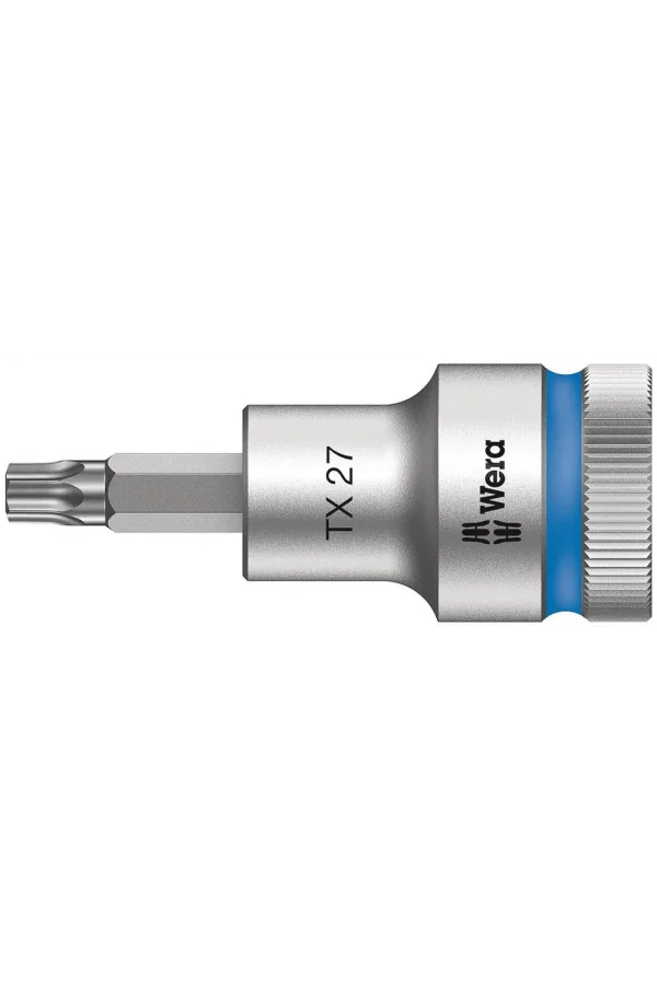 Wera 8767 C HF TORX® Uçlu Zyklop Lokma Bits, 1/2 Soketli, Tutma Fonksiyonlu, TX 27 x 60 mm