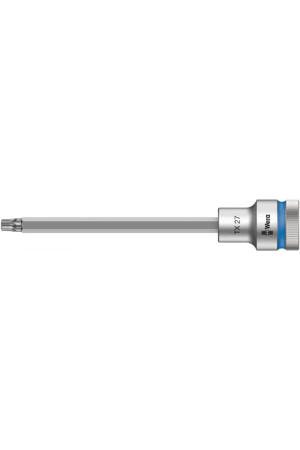 Wera 8767 C HF TORX® Uçlu Zyklop Lokma Bits, 1/2 Soketli, Tutma Fonksiyonlu, TX 27 x 140 mm