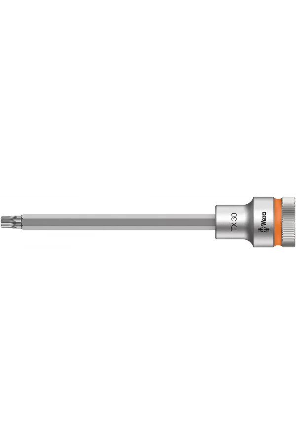 Wera 8767 C HF TORX® Uçlu Zyklop Lokma Bits, 1/2 Soketli, Tutma Fonksiyonlu, TX 30 x 140 mm