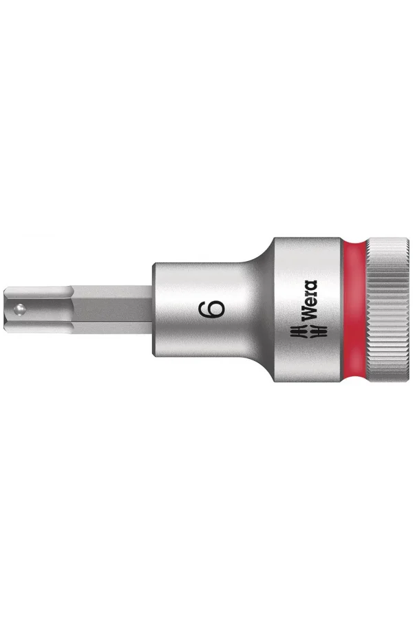 Wera 8740 C HF Altıgen Uçlu Zyklop Lokma Bits, 1/2 Soketli, Tutma Fonksiyonlu, 6 x 60 mm