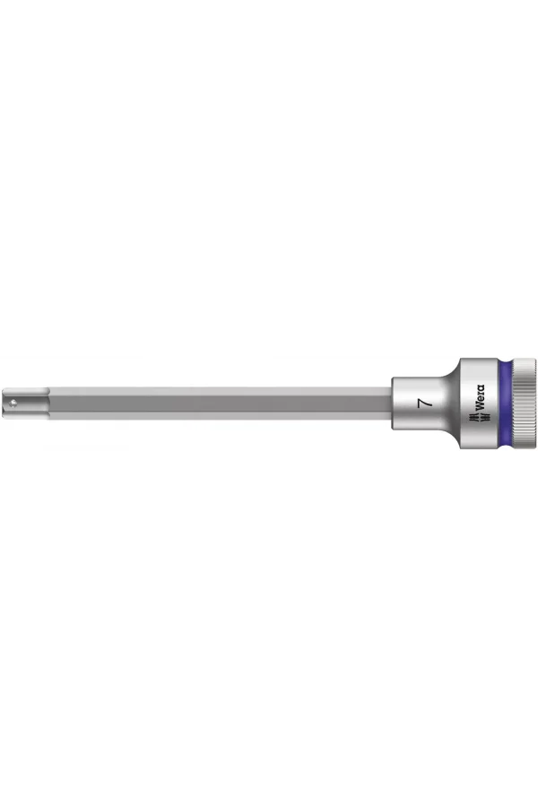 Wera 8740 C HF Altıgen Uçlu Zyklop Lokma Bits, 1/2 Soketli, Tutma Fonksiyonlu, 7 x 140 mm
