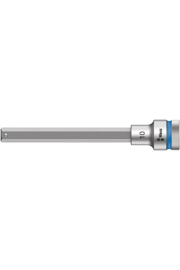 Wera 8740 C HF Altıgen Uçlu Zyklop Lokma Bits, 1/2 Soketli, Tutma Fonksiyonlu, 10 x 140 mm