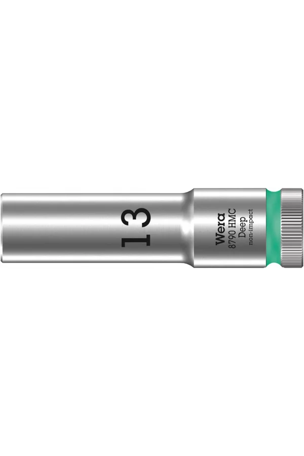 Wera 8790 HMC Derin Lokma, 1/2 Soketli, 13 x 83 mm