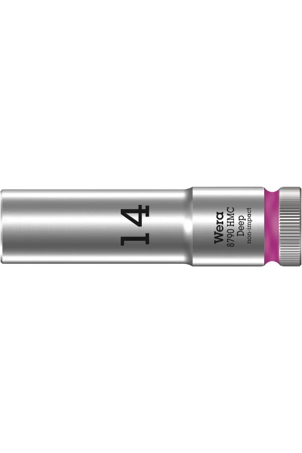 Wera 8790 HMC Derin Lokma, 1/2 Soketli, 14 x 83 mm