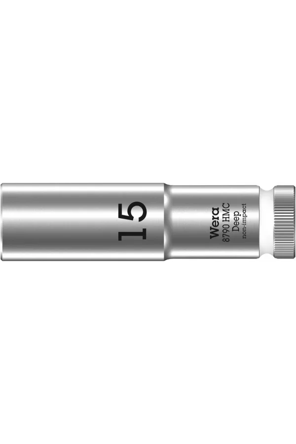 Wera 8790 HMC Derin Lokma, 1/2 Soketli, 15 x 83 mm