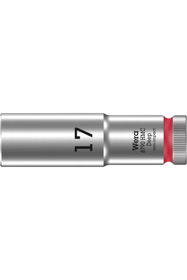 Wera 8790 HMC Derin Lokma, 1/2 Soketli, 17 x 83 mm