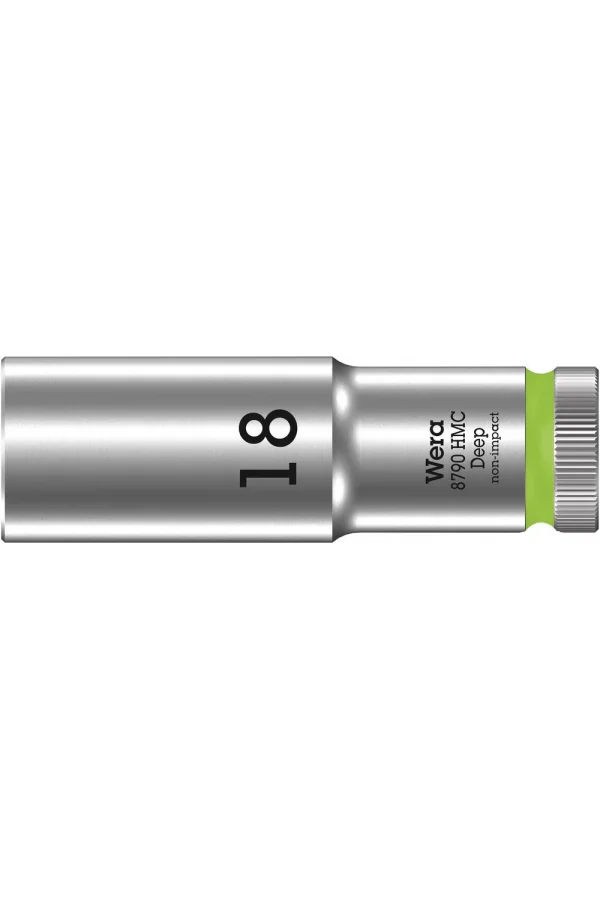 Wera 8790 HMC Derin Lokma, 1/2 Soketli, 18 x 83 mm