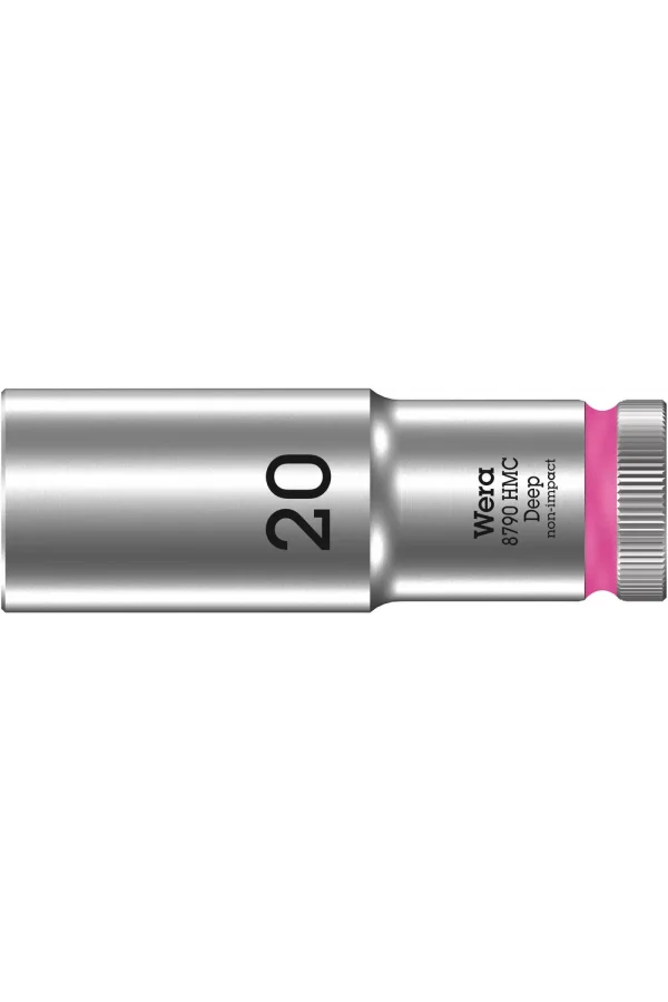 Wera 8790 HMC Derin Lokma, 1/2 Soketli, 20 x 83 mm