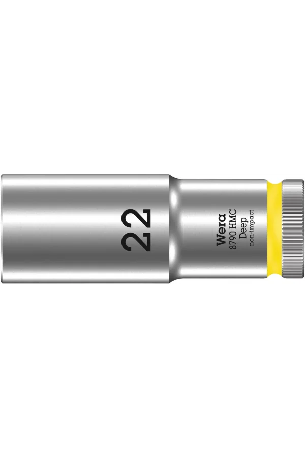Wera 8790 HMC Derin Lokma, 1/2 Soketli, 22 x 83 mm