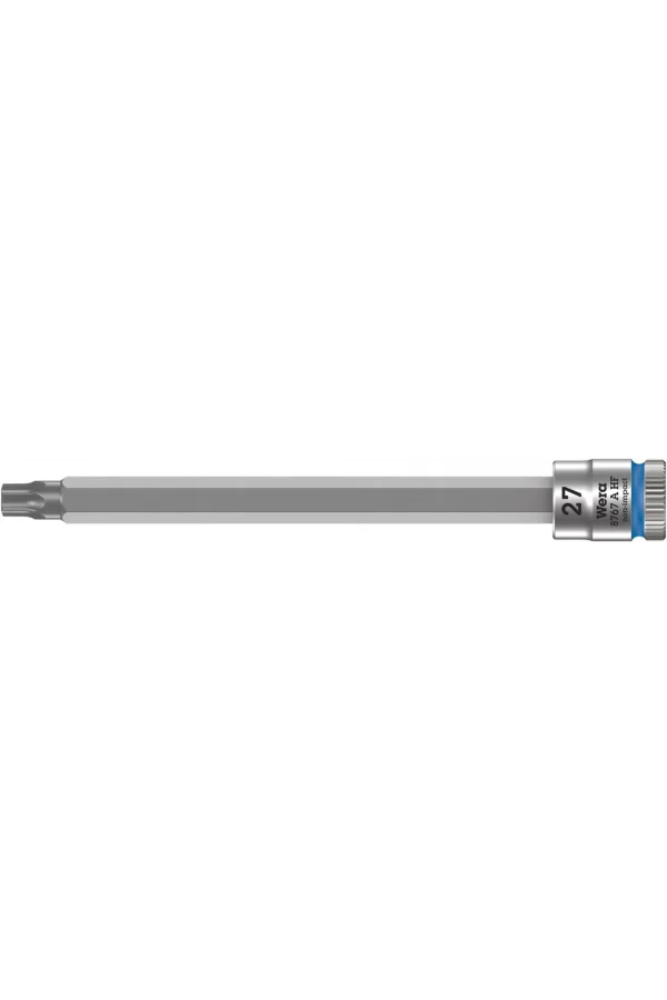 Wera 8767 A HF TORX® Uçlu Zyklop Lokma Bits, 1/4 Soketli, Tutma Fonksiyonlu, TX 27 x 100 mm