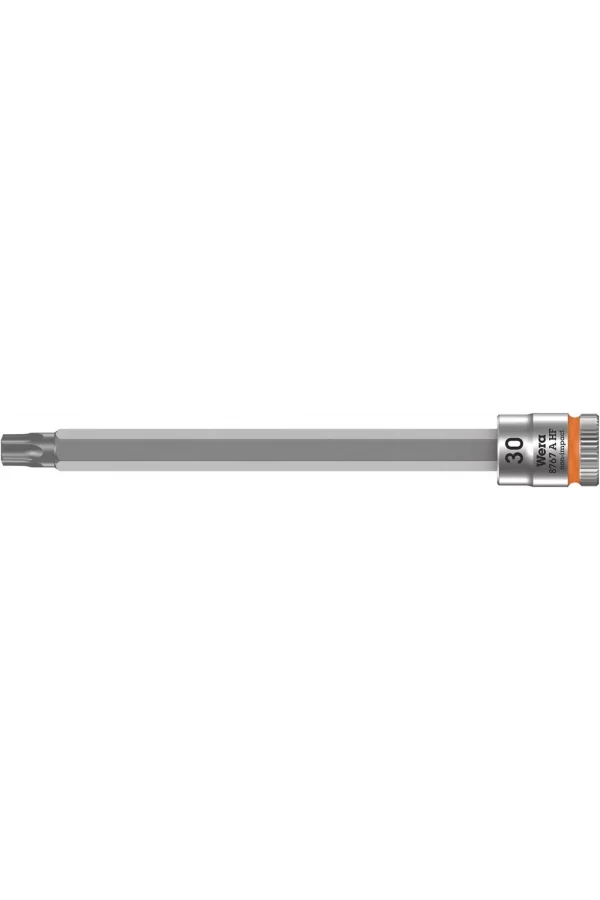 Wera 8767 A HF TORX® Uçlu Zyklop Lokma Bits, 1/4 Soketli, Tutma Fonksiyonlu, TX 30 x 100 mm