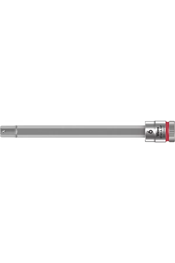Wera 8740 A HF Altıgen Uçlu Zyklop Lokma Bits, 1/4 Soketli, Tutma Fonksiyonlu, 6 x 100 mm