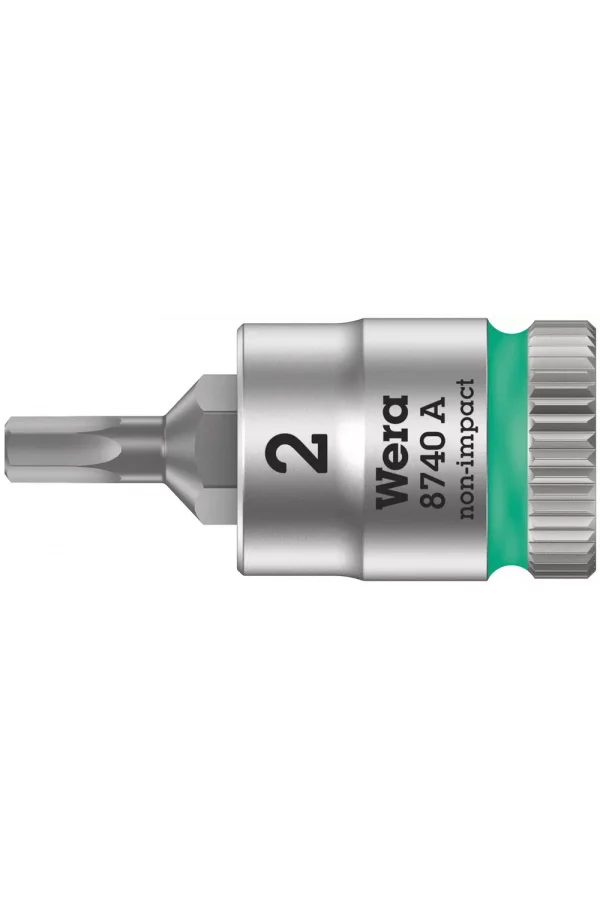 Wera 8740 A Altıgen Uçlu Zyklop Lokma Bits, 1/4 Soketli, 2 x 28 mm