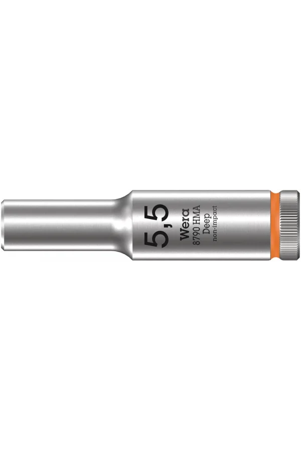 Wera 8790 HMA Derin Lokma, 1/4 Soketli, 5.5 x 50 mm
