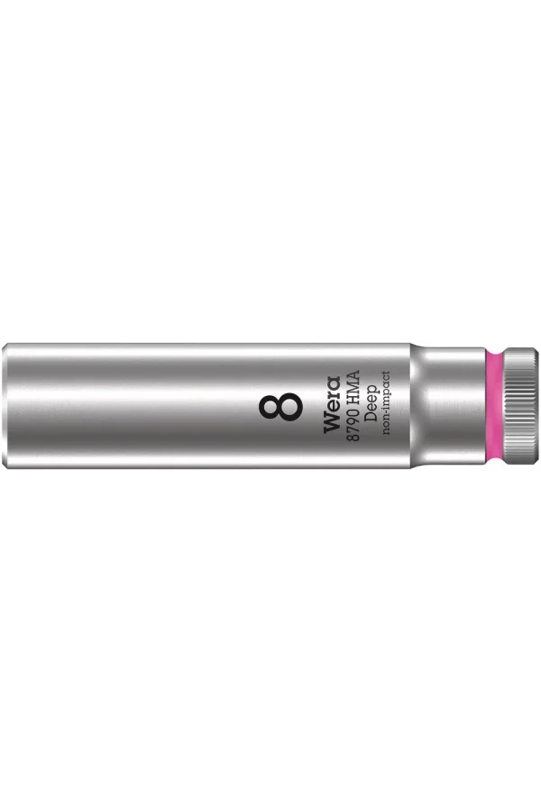 Wera 8790 HMA Derin Lokma, 1/4 Soketli, 8 x 50 mm