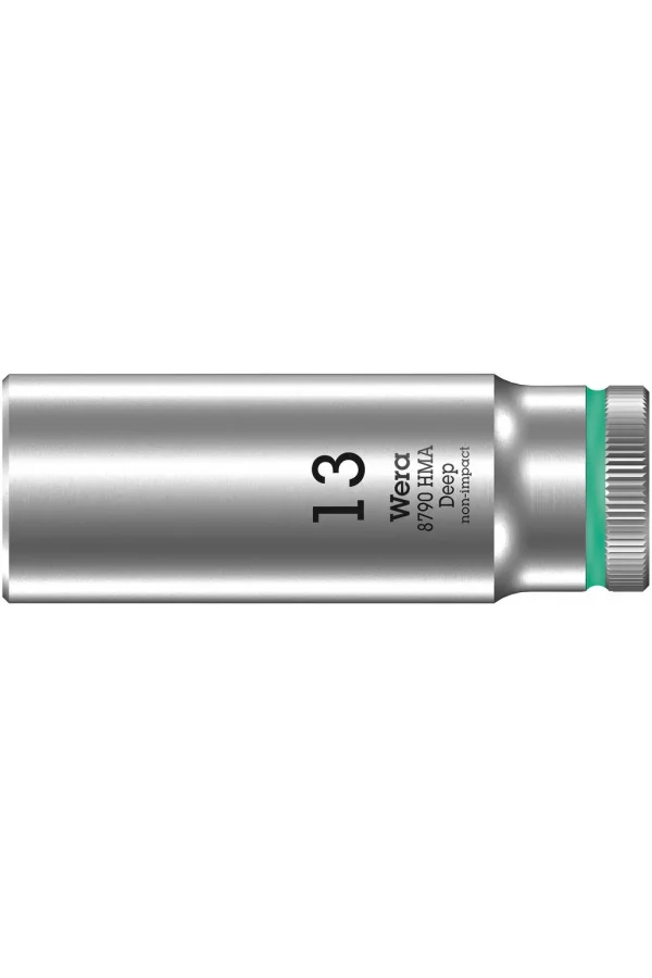 Wera 8790 HMA Derin Lokma, 1/4 Soketli, 13 x 50 mm