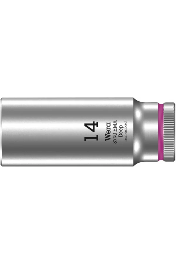 Wera 8790 HMA Derin Lokma, 1/4 Soketli, 14 x 50 mm