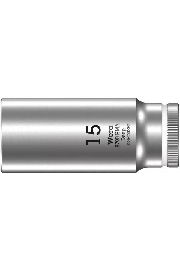 Wera 8790 HMA Derin Lokma, 1/4 Soketli, 15 x 50 mm