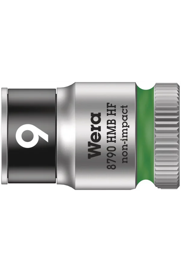 Wera 8790 HMB HF Zyklop Lokma, 3/8 Soketli, Tutma Fonksiyonlu, 9 x 29 mm