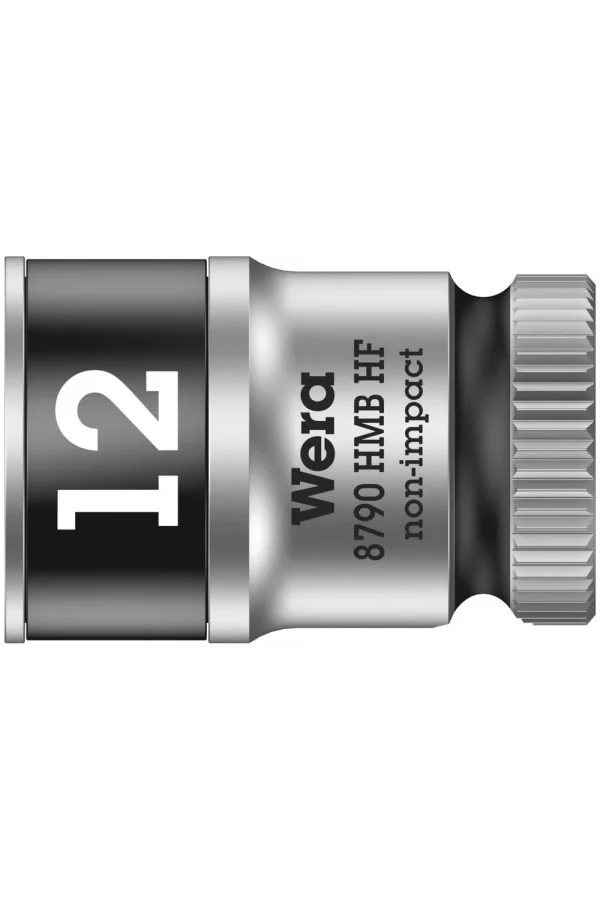 Wera 8790 HMB HF Zyklop Lokma, 3/8 Soketli, Tutma Fonksiyonlu, 12 x 29 mm