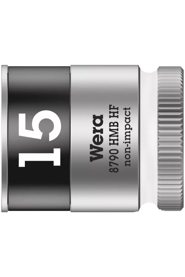 Wera 8790 HMB HF Zyklop Lokma, 3/8 Soketli, Tutma Fonksiyonlu, 15 x 29 mm