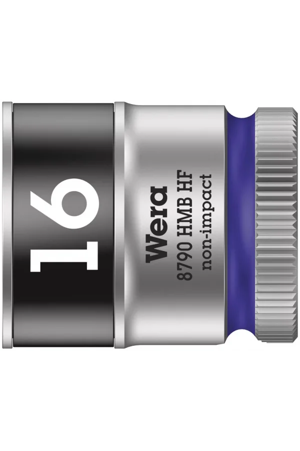 Wera 8790 HMB HF Zyklop Lokma, 3/8 Soketli, Tutma Fonksiyonlu, 16 x 29 mm