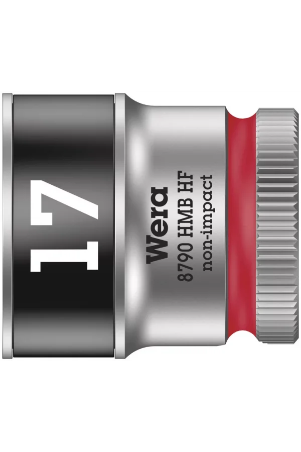 Wera 8790 HMB HF Zyklop Lokma, 3/8 Soketli, Tutma Fonksiyonlu, 17 x 29 mm