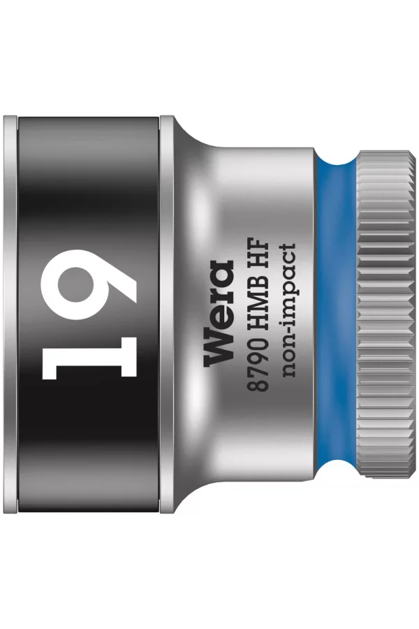 Wera 8790 HMB HF Zyklop Lokma, 3/8 Soketli, Tutma Fonksiyonlu, 19 x 29 mm