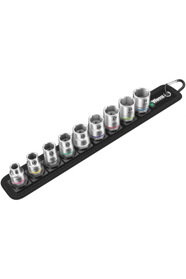 Wera Belt B 4 Zyklop Lokma Seti, 3/8 Soketli