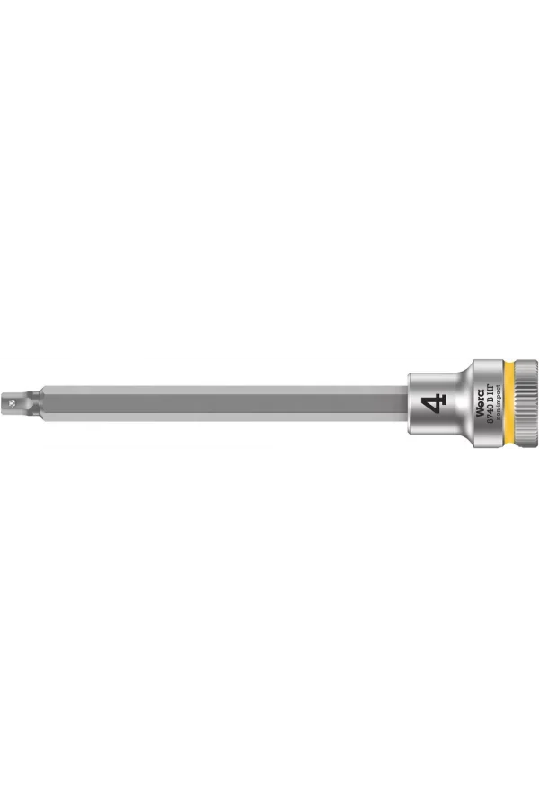 Wera 8740 B HF Altıgen Uçlu Zyklop Lokma Bits, 3/8 Soketli, Tutma Fonksiyonlu, 4 x 107 mm