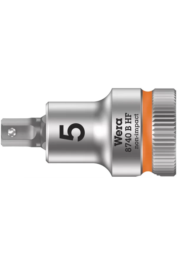 Wera 8740 B HF Altıgen Uçlu Zyklop Lokma Bits, 3/8 Soketli, Tutma Fonksiyonlu, 5 x 35 mm