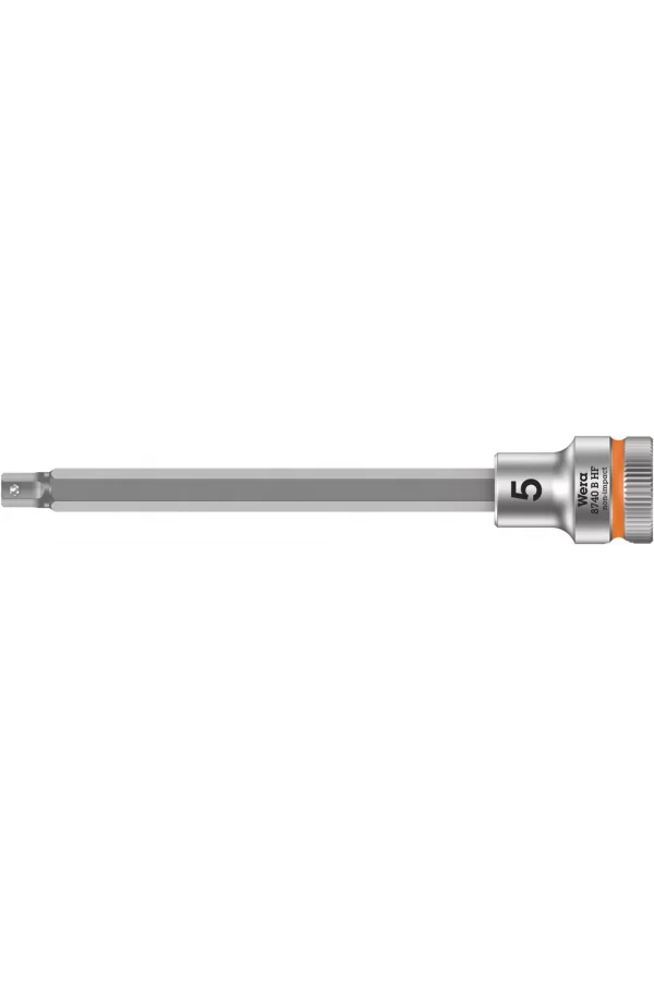 Wera 8740 B HF Altıgen Uçlu Zyklop Lokma Bits, 3/8 Soketli, Tutma Fonksiyonlu, 5 x 107 mm