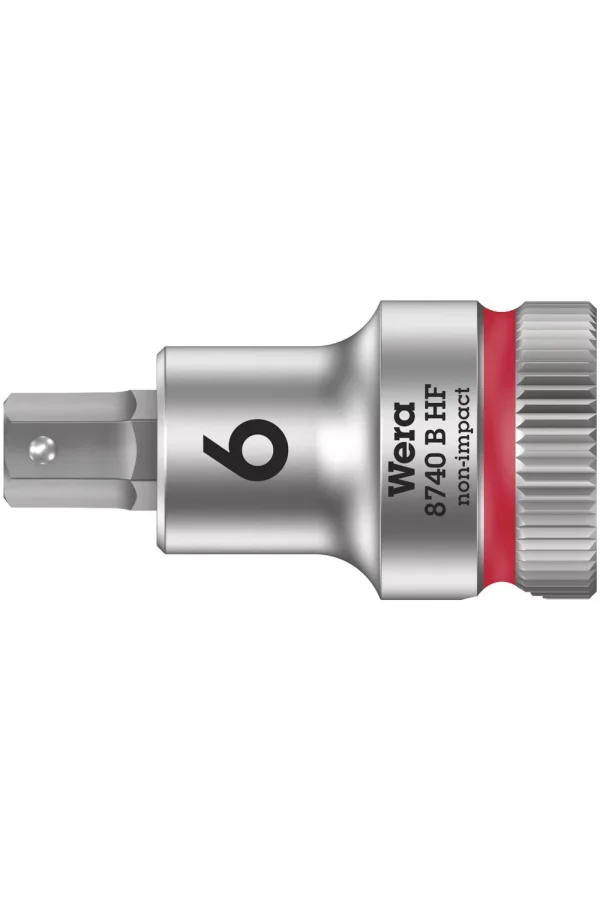 Wera 8740 B HF Altıgen Uçlu Zyklop Lokma Bits, 3/8 Soketli, Tutma Fonksiyonlu, 6 x 35 mm