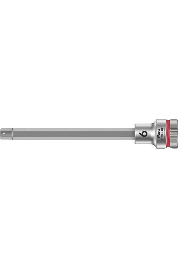 Wera 8740 B HF Altıgen Uçlu Zyklop Lokma Bits, 3/8 Soketli, Tutma Fonksiyonlu, 6 x 107 mm