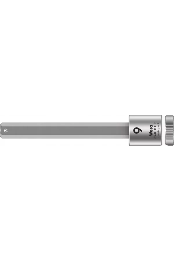 Wera 8740 B HF Altıgen Uçlu Zyklop Lokma Bits, 3/8 Soketli, Tutma Fonksiyonlu, 9 x 100 mm