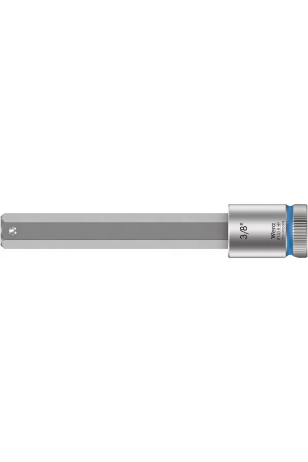 Wera 8740 B HF Altıgen Uçlu Zyklop Lokma Bits, 3/8 Soketli, Tutma Fonksiyonlu, 3/8 x 100 mm