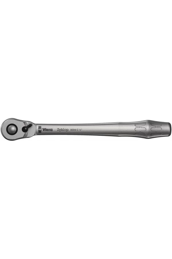 Wera 8004 C Zyklop Metal Yön Mandallı Cırcır, 1/2 Sürücülü, 1/2 x 281 mm
