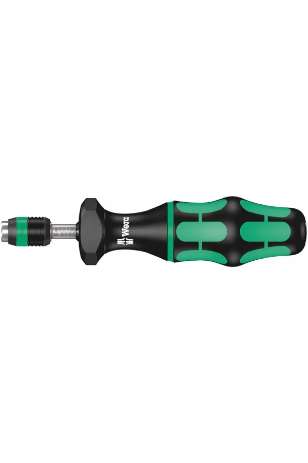 Wera 7400 Serisi Kraftform Ayarlanabilir Torklu Tornavida (2,5-29,0 in. lbs.), Rapidaptor Hızlı Uç Değiştirme Mandrenli, 7446 x 11-29 in. lbs.