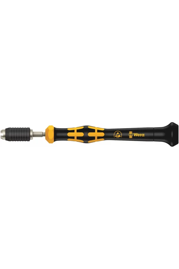 Wera 1460 ESD Fabrika Önayarlı Torklu Tornavida, Hızlı Uç Değiştirme Mandrenli, 1460 ESD x 0.02-0.06 Nm