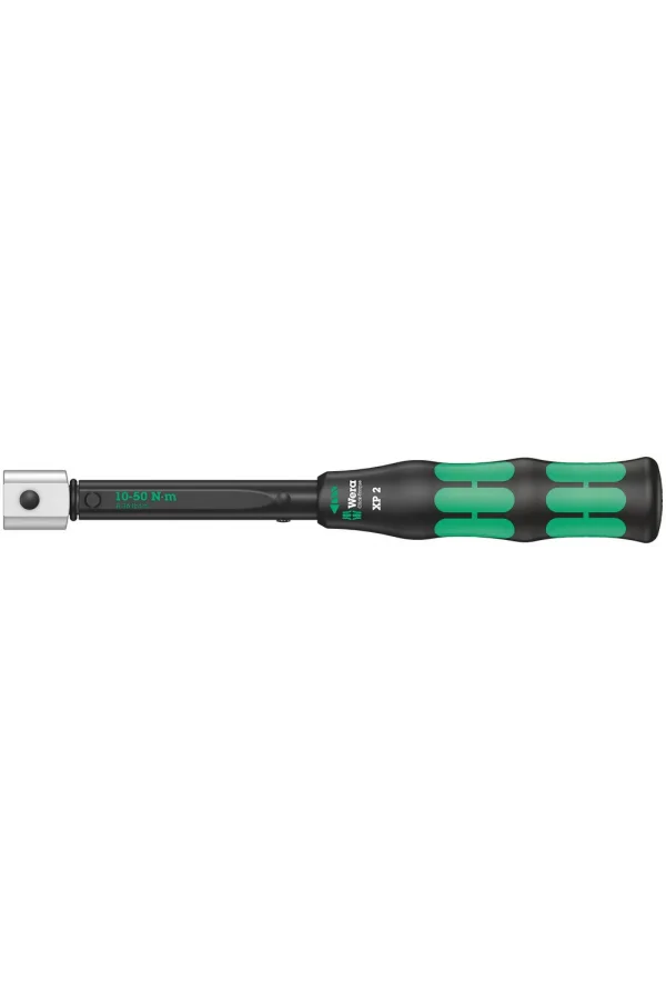 Wera Click-Torque XP 2 Değişken Geçmeli Uçlu Önayarlı Tork Anahtarı, 10-50 Nm, 10 Nm, 9x12 x 10.0 Nm x 10-50 Nm