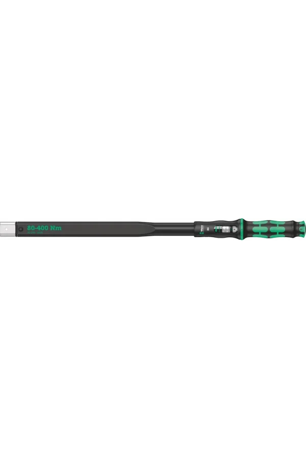 Wera Click-Torque X 6 Değişken Geçmeli Uçlu Ayarlanabilir Tork Anahtarı, 80-400 Nm, 14x18 x 80-400 Nm