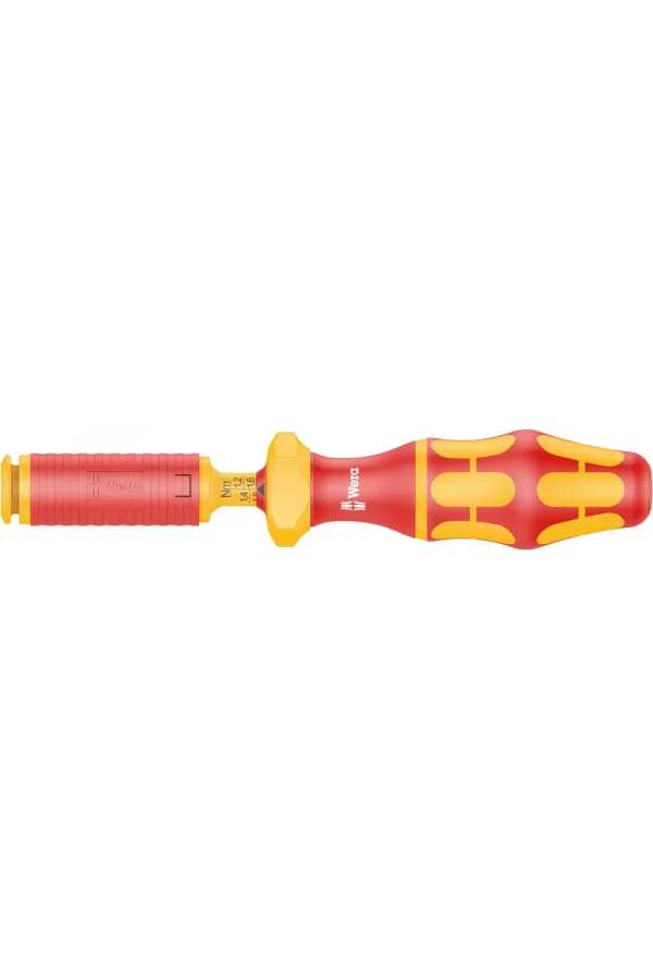 Wera 7400 Serisi VDE Kraftform Ayarlanabilir Torklu Tornavida (0,3-3,5 Nm), 7440 VDE x 0.3-1.2 Nm
