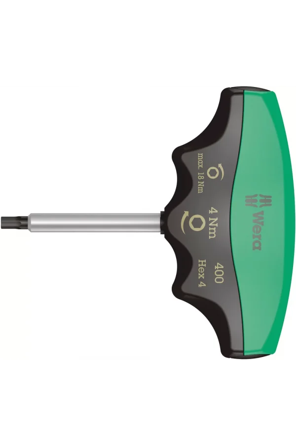 Wera 400 Altıgen Sabit Torklu Tornavida, 4 mm x 4.0 Nm
