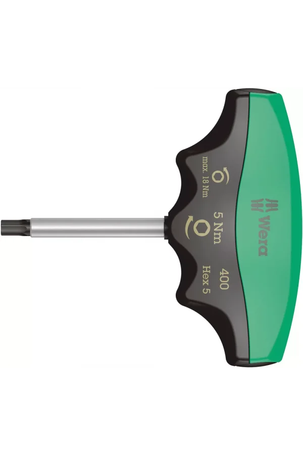 Wera 400 Altıgen Sabit Torklu Tornavida, 5 mm x 5.0 Nm
