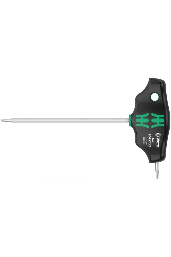 Wera 467 TORX® HF Tutma Fonksiyonlu T Saplı Tornavida, TX 7 x 100 mm
