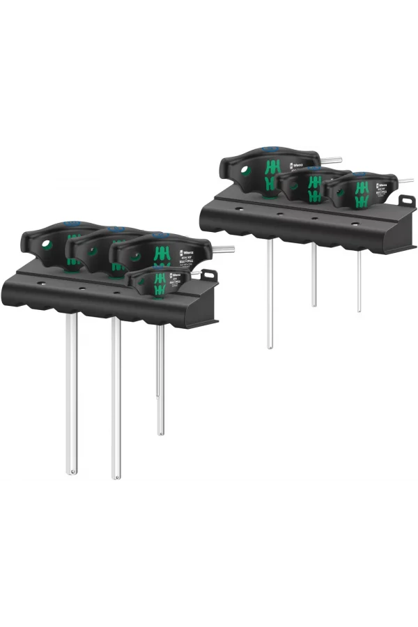 Wera 454/7 HF Set 1 Tutma Fonksiyonlu Hex-Plus T Saplı Tornavida Seti