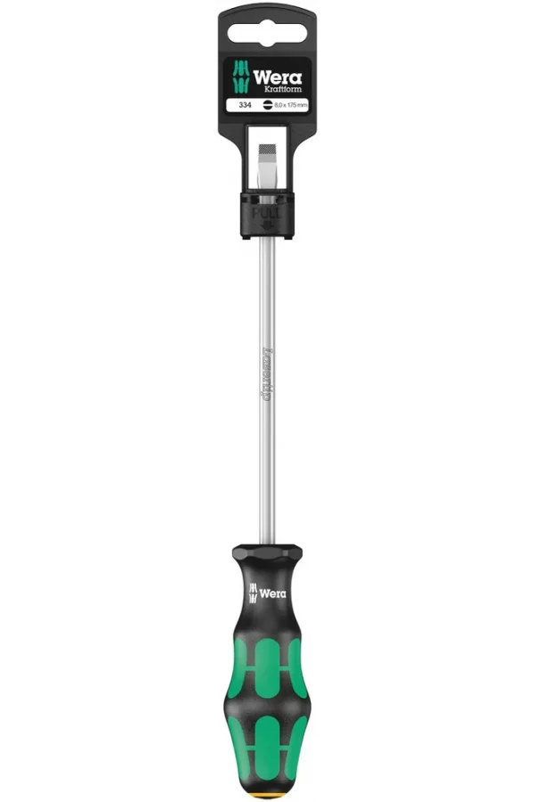 Wera 334 SB Düz Tornavida, 1.2 x 8 x 175 mm